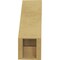 Ekena Millwork 5-inch W x 10-inch D x 14-inch H Olympic Rough Cedar Woodgrain TimberThane Knee Brace, Primed BRCUR05X10X14OLYRCPR - alternate 2